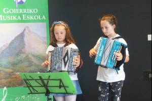 Concierto de fin de curso en Itsasondo