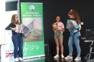 Concierto de fin de curso en Itsasondo