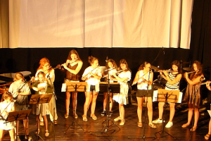 Ikasturte bukaerako kontzertua Ordizian