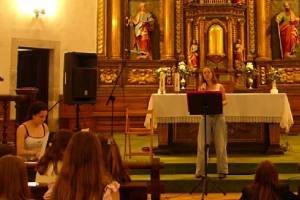 Concierto de canto en Zaldibia