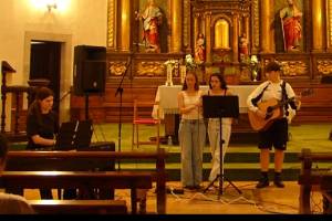 Concierto de canto en Zaldibia