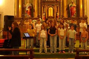 Concierto de canto en Zaldibia