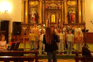 Concierto de canto en Zaldibia