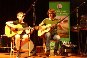 Concierto de fin de curso en Zaldibia