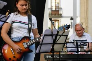 Grupo de Jazz de Musika Eskola en el Jazzaldia