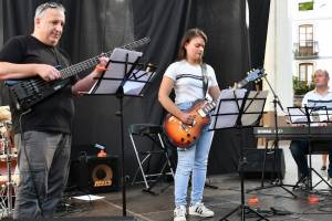 Grupo de Jazz de Musika Eskola en el Jazzaldia