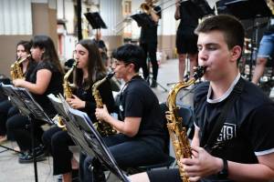 Banda de Jazz de Musika Eskola en el Jazzaldia