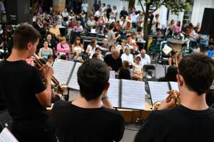 Banda de Jazz de Musika Eskola en el Jazzaldia