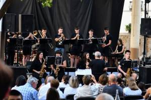 Banda de Jazz de Musika Eskola en el Jazzaldia