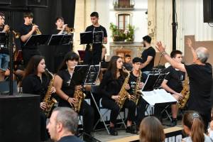 Banda de Jazz de Musika Eskola en el Jazzaldia