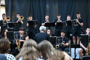 Banda de Jazz de Musika Eskola en el Jazzaldia